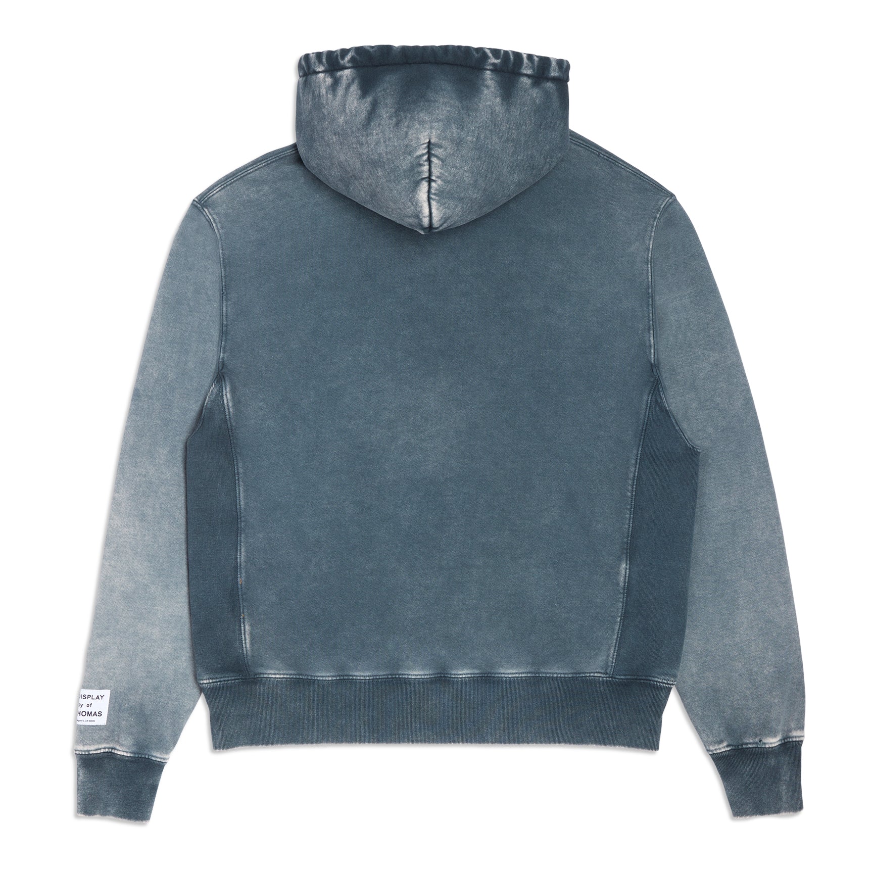 REVERSIBLE NAVY FRENCH LOGO HOODIE