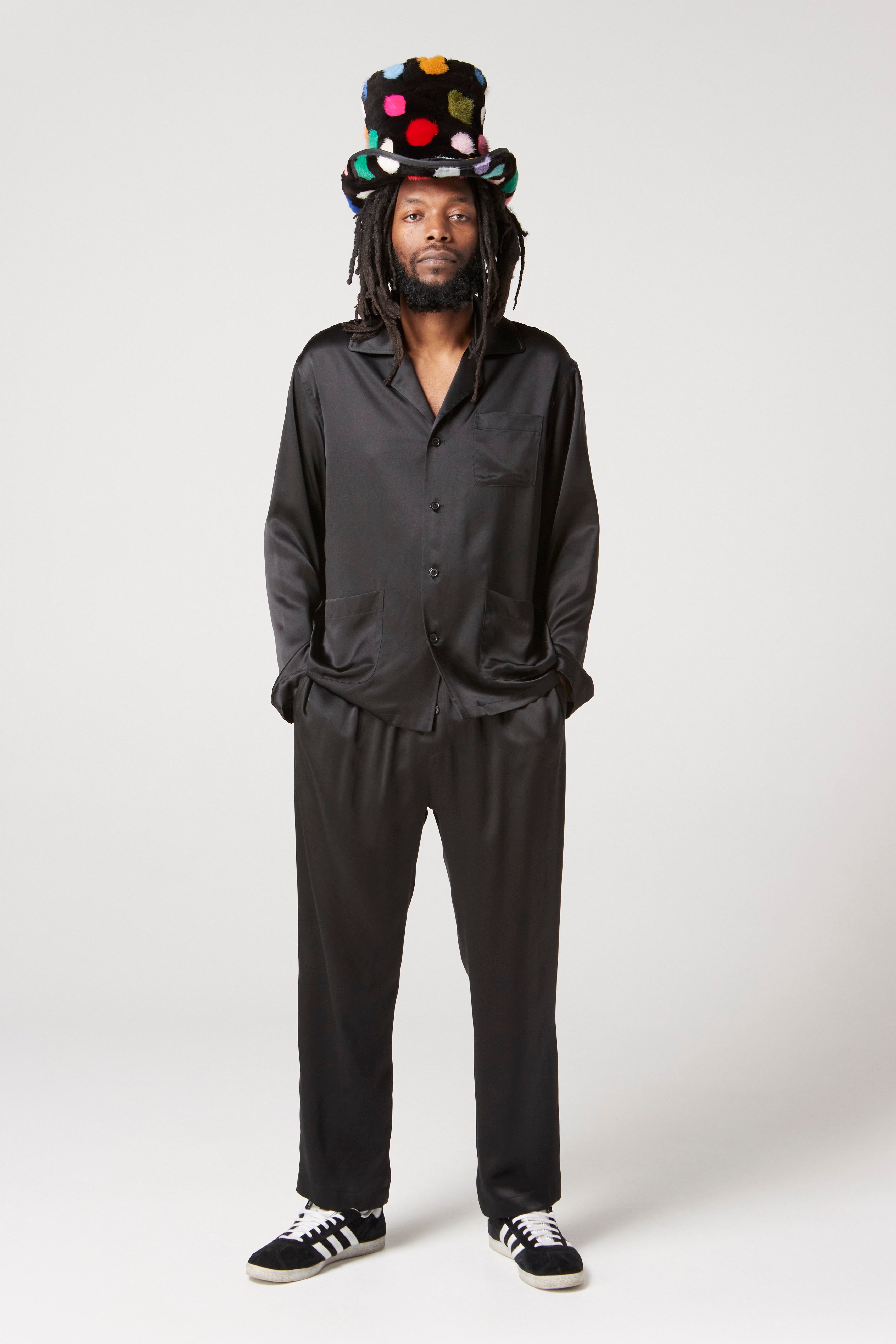 SILK PAJAMA SHIRT
