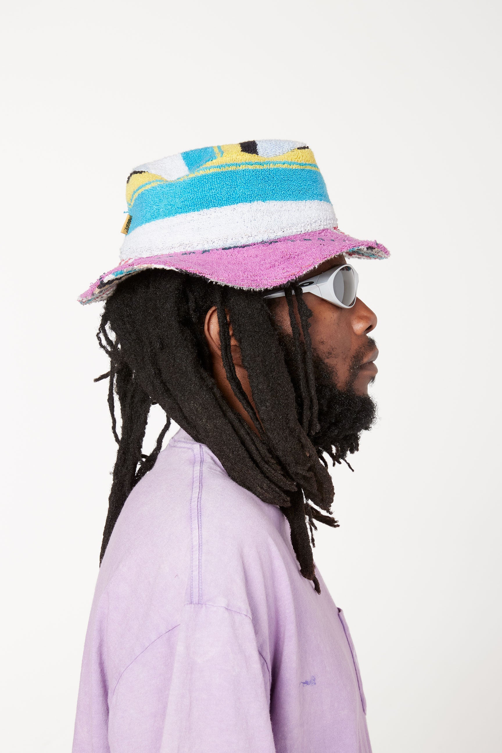 TERRY CLOTH BUCKET HAT