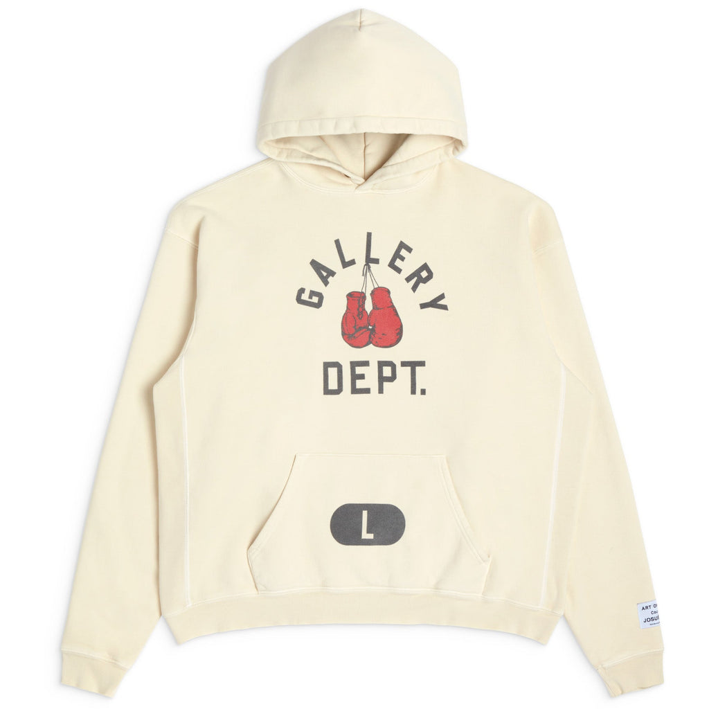 BOXING MERCH HOODIE SWEATSHIRTS GALLERY DEPARTMENT LLC XS CREAM 