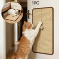 Sisal freestanding cat tree with hanging ball
